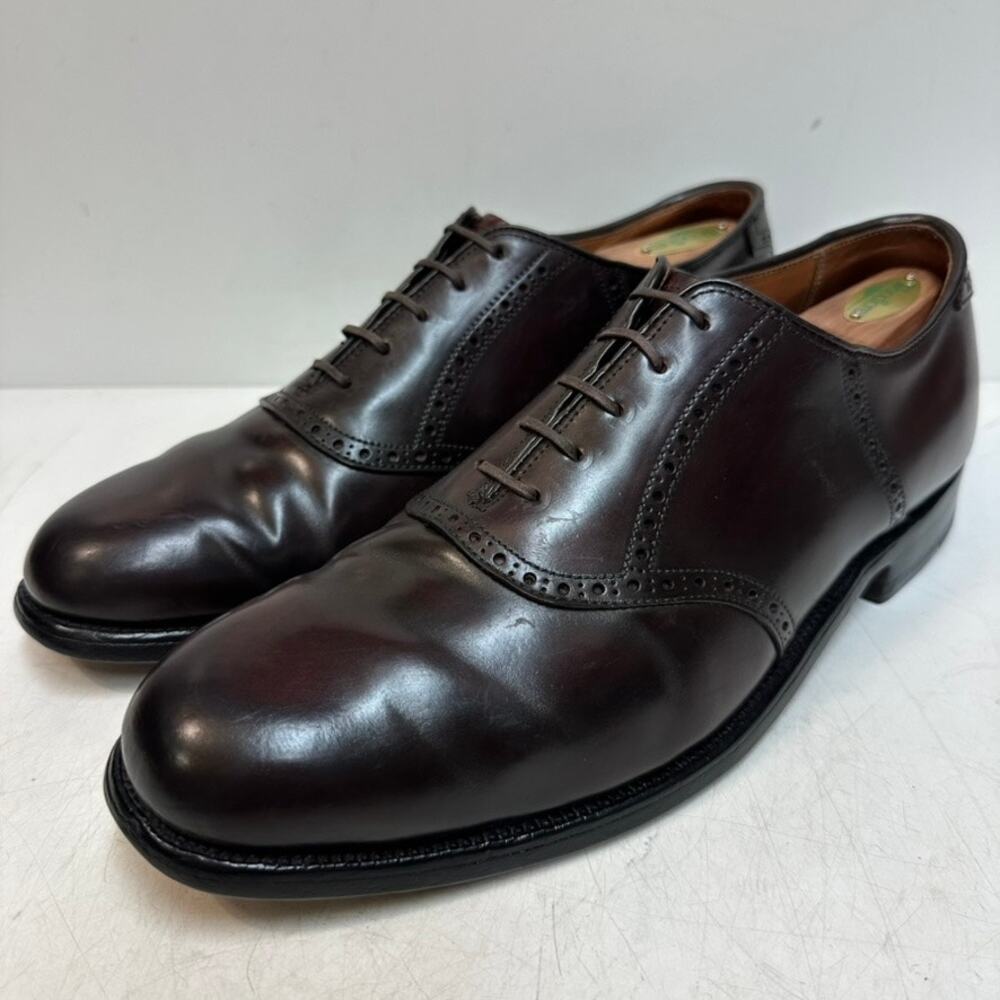 NEW HEELS Alden 994 Saddle Bal Oxford Color 8 Shell Cordovan Made in USA 10.5 E